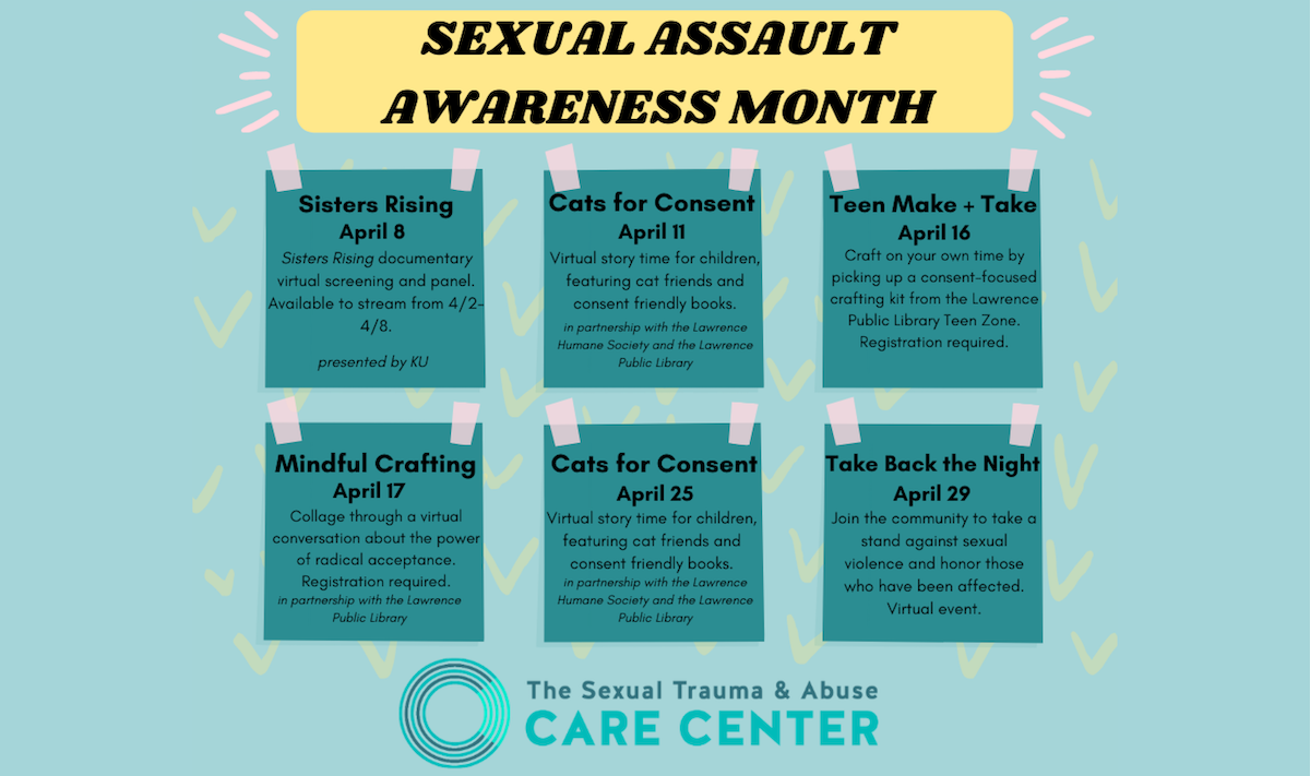 Lawrence events throughout April aim to raise awareness of sexual