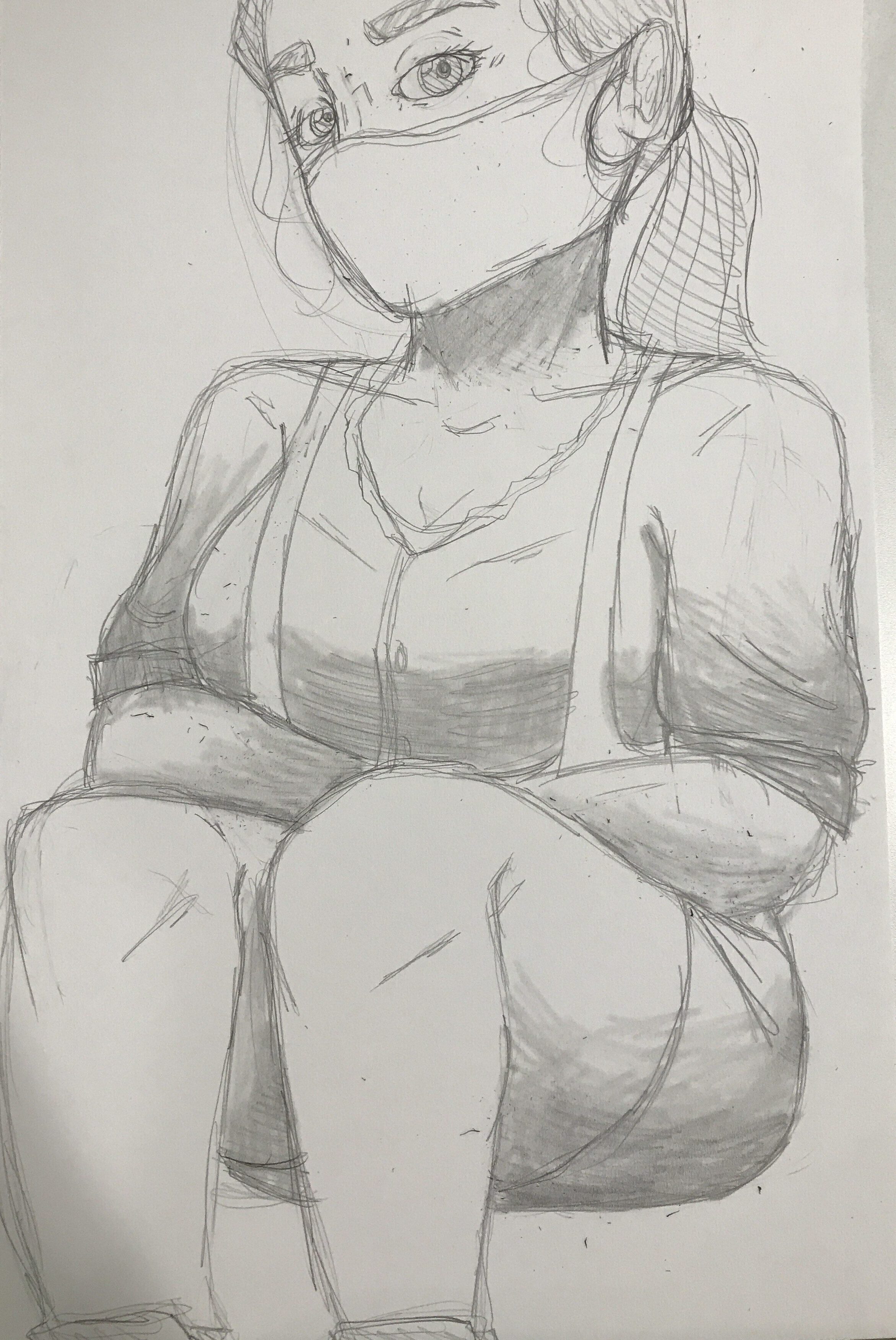 Drawing by Hayden Ensley