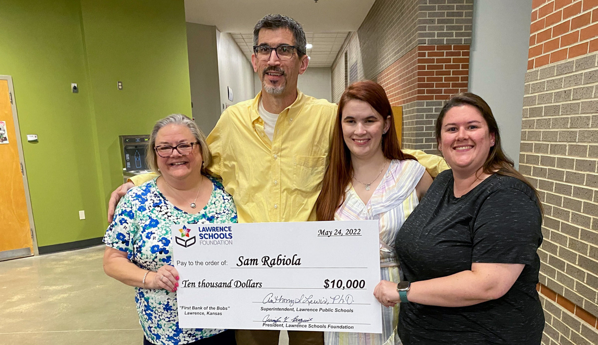 Free State’s Sam Rabiola wins $10,000 excellence in teaching prize from ...