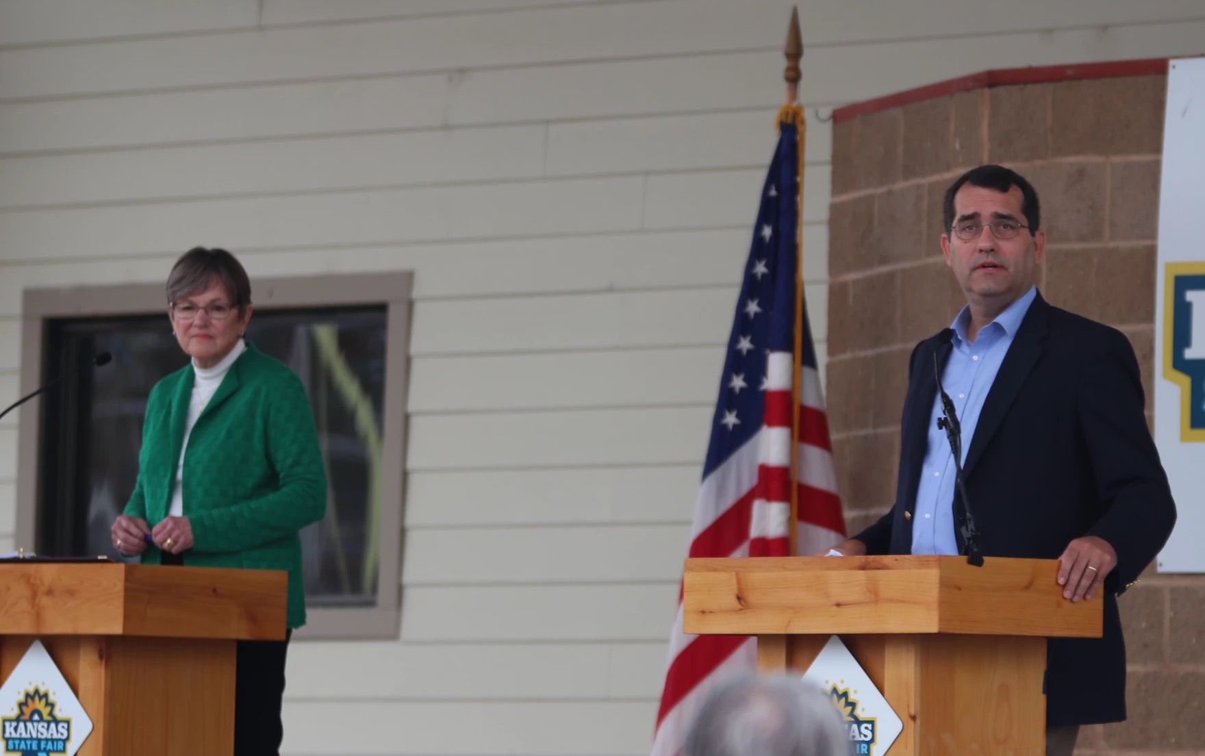 Governor candidates Kelly and Schmidt mostly disagree on how to make