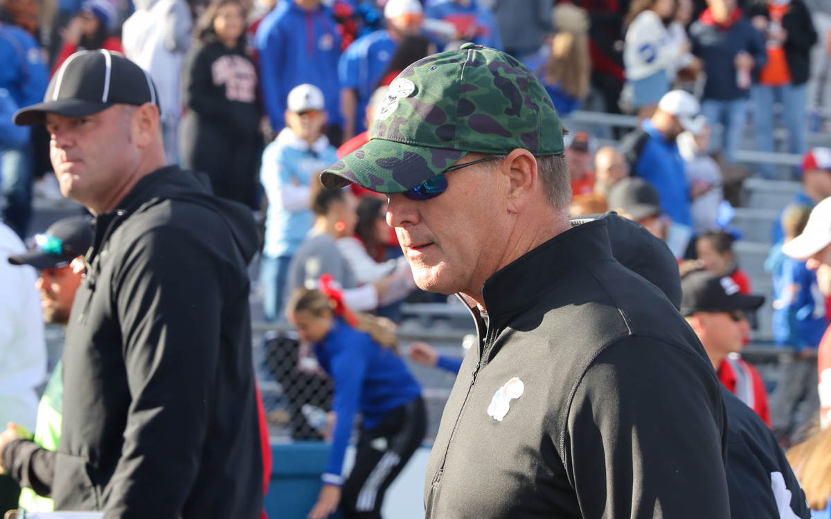 Kansas Jayhawks football coach Lance Leipold has no plans to leave