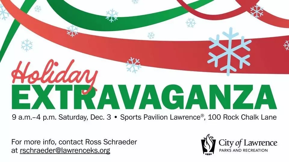 Lawrence Parks and Recreation’s annual Holiday Extravaganza to include