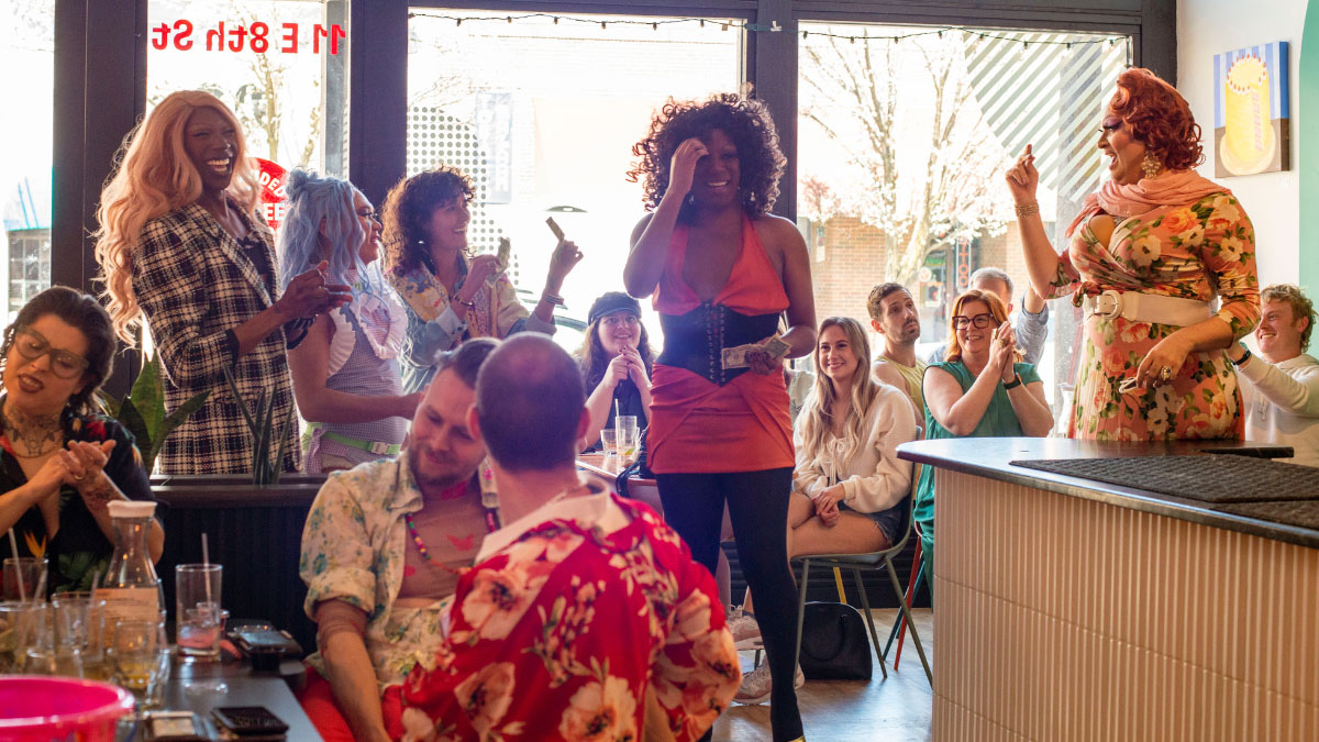 Henry’s Upstairs and Grounded Coffee kick off ‘Eggs & Legs’ Drag Brunch