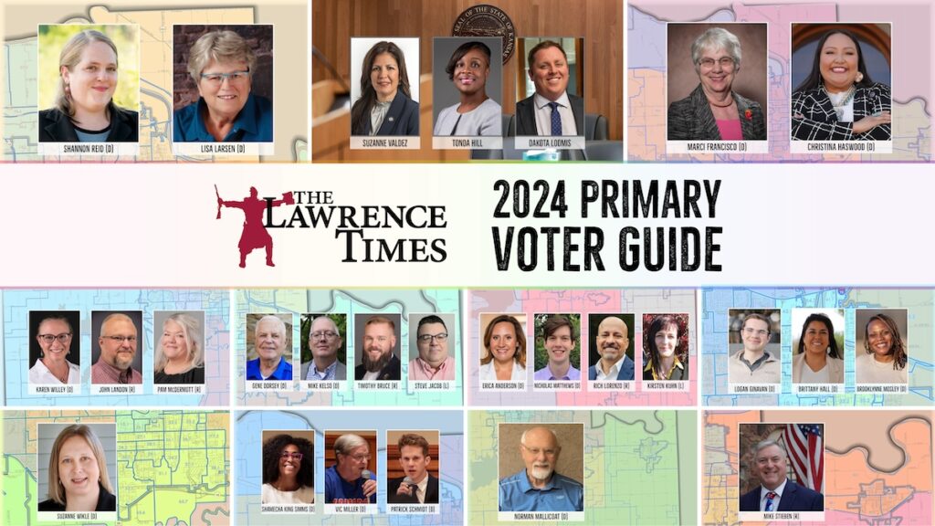 Election Day is today! Here’s our 2024 primary guide for Lawrence and ...
