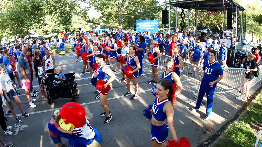 KU football fans excited for first game of season – The Lawrence Times