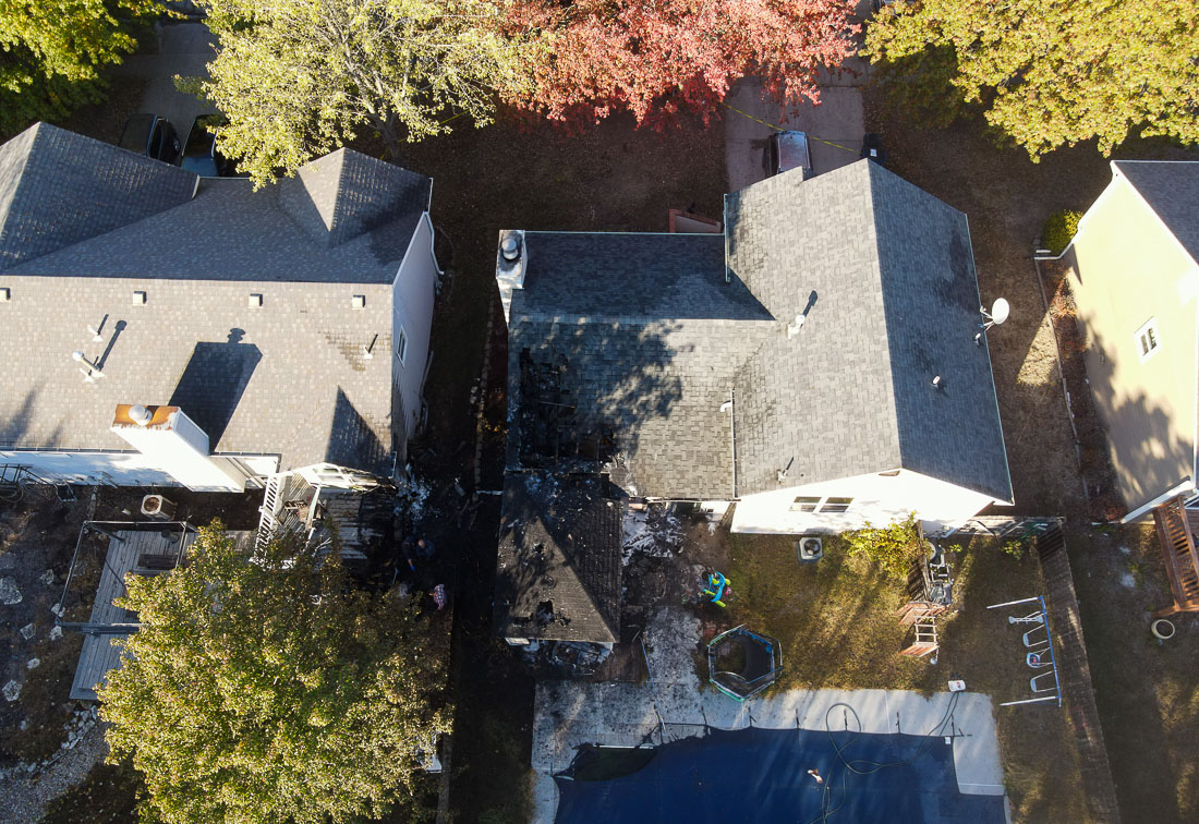 Two families displaced after house fire in Prairie Park neighborhood