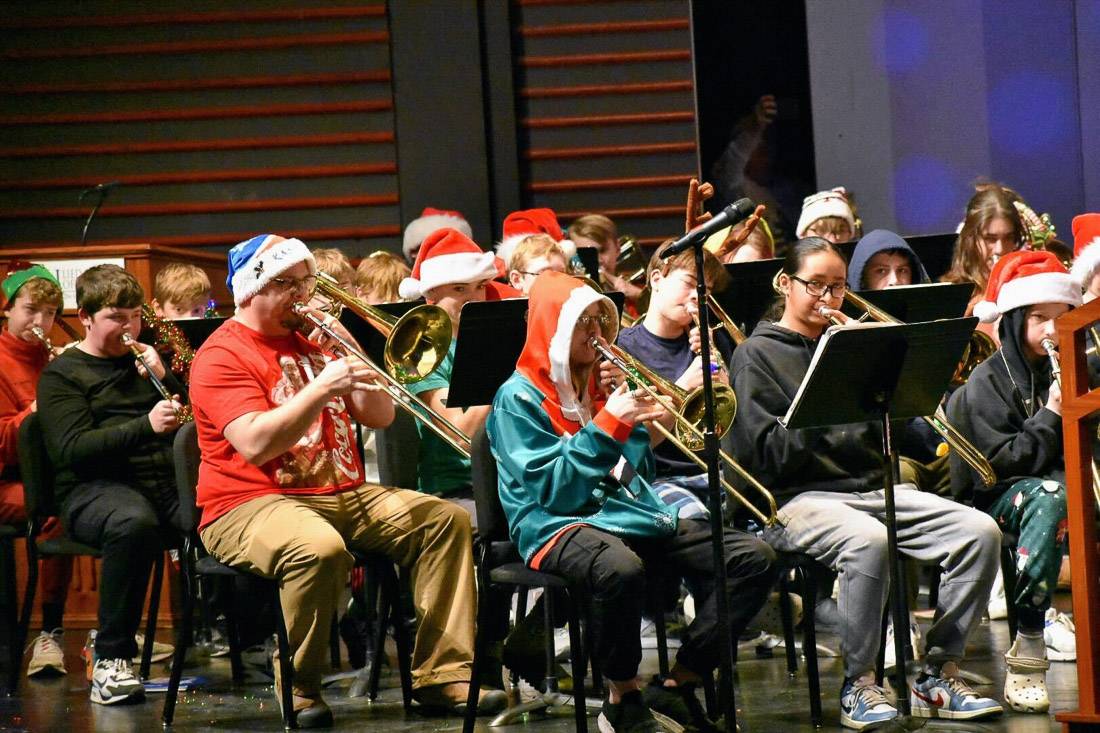 Low brass musicians from Lawrence schools, community to join for holiday concert
