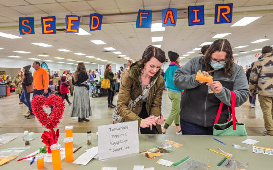 Seed library soon to open and Kaw Valley Seed Fair coming up in Lawrence