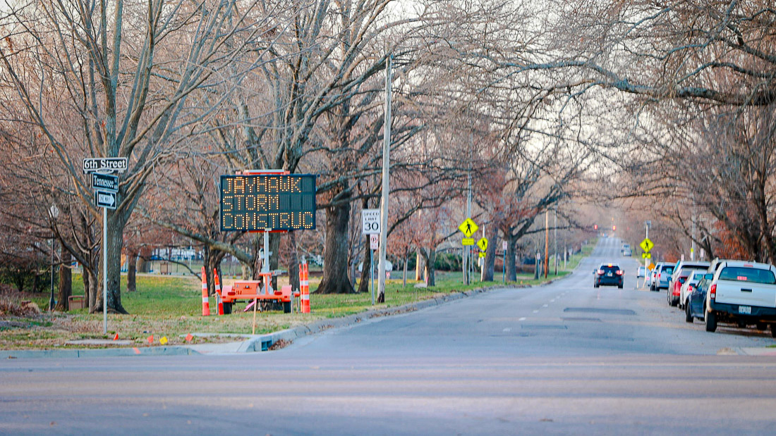 Tennessee Street to reopen in Old West Lawrence; Iowa Street to get finishing touches