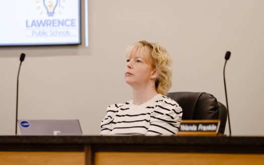 Lawrence school board member resigns