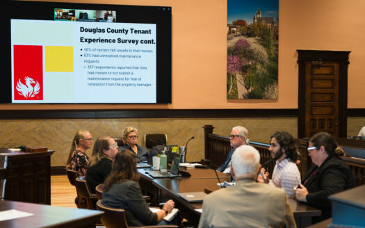 Douglas County Commission to consider a limited tenant right to counsel pilot program