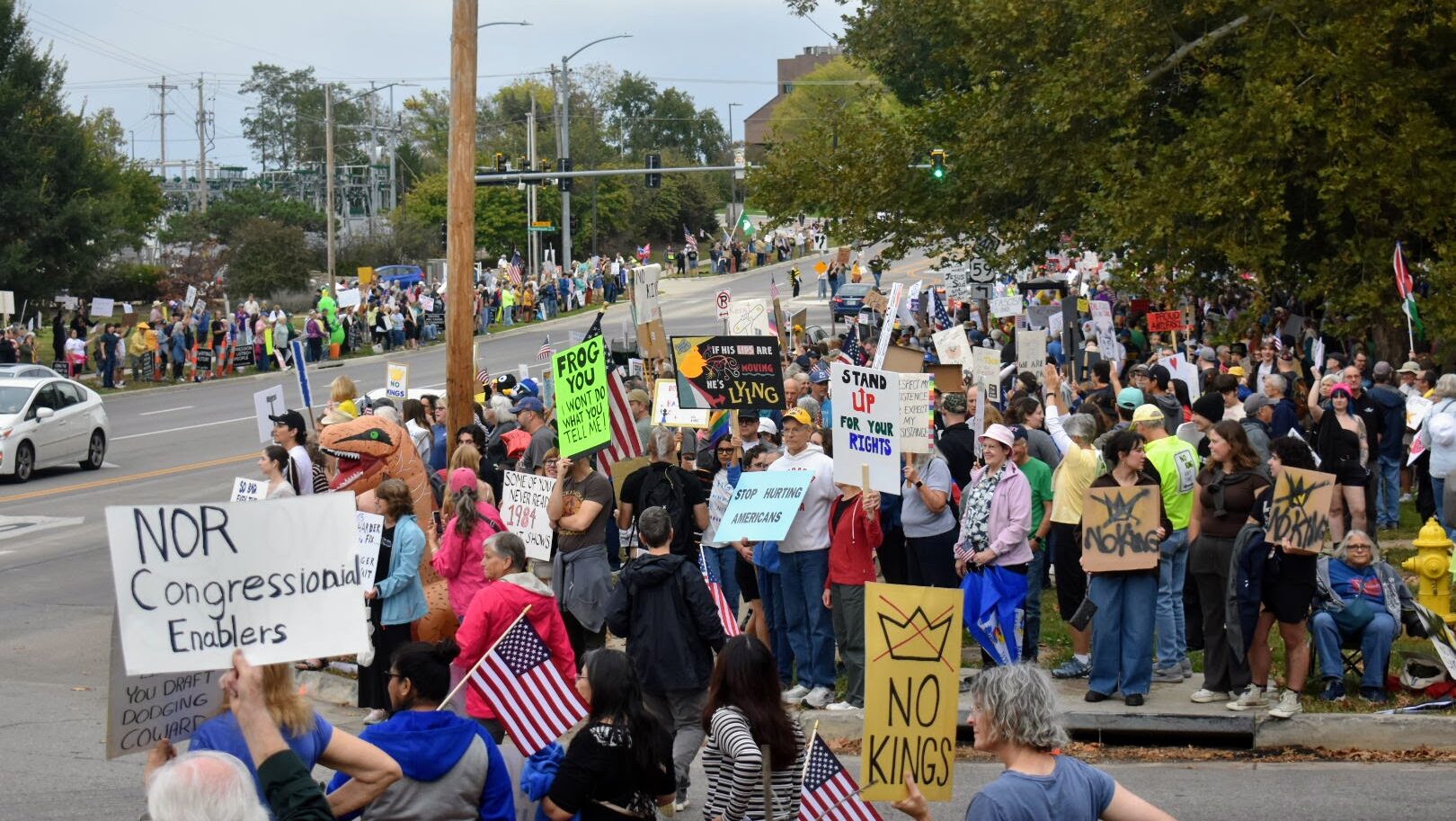 Local Protest Third No Kings protest planned in Lawrence – The Lawrence Times