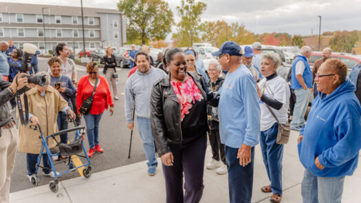 Delmar Place, new affordable housing for seniors in Lawrence, now complete