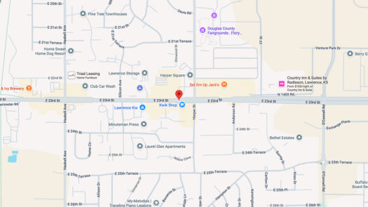 Woman killed in crash on East 23rd Street in Lawrence