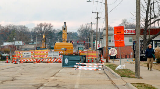 Lawrence City Commission approves changes to Jayhawk watershed budget; 9th Street to close through summer