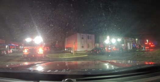 No injuries reported but 3 people displaced in Lawrence apartment fire