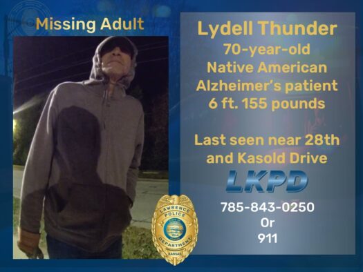 Lawrence man, 70, missing; police request public’s help to find him