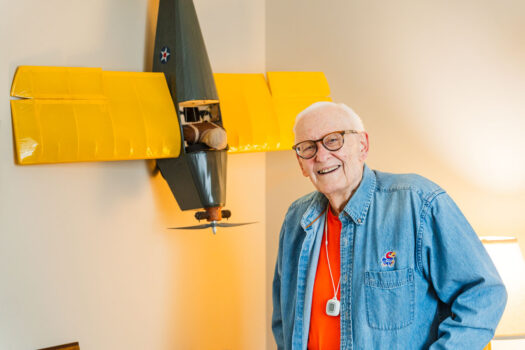 102-year-old Lawrence WWII veteran speaks so history isn’t forgotten