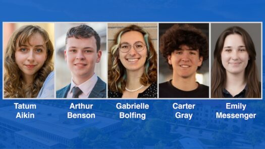 KU nominates Free State alum, 4 other students for Goldwater Scholarship