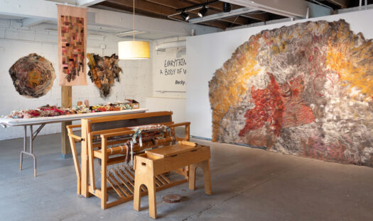 Posthumous show at Lawrence gallery celebrates the feminist textile art of Becky Johnson