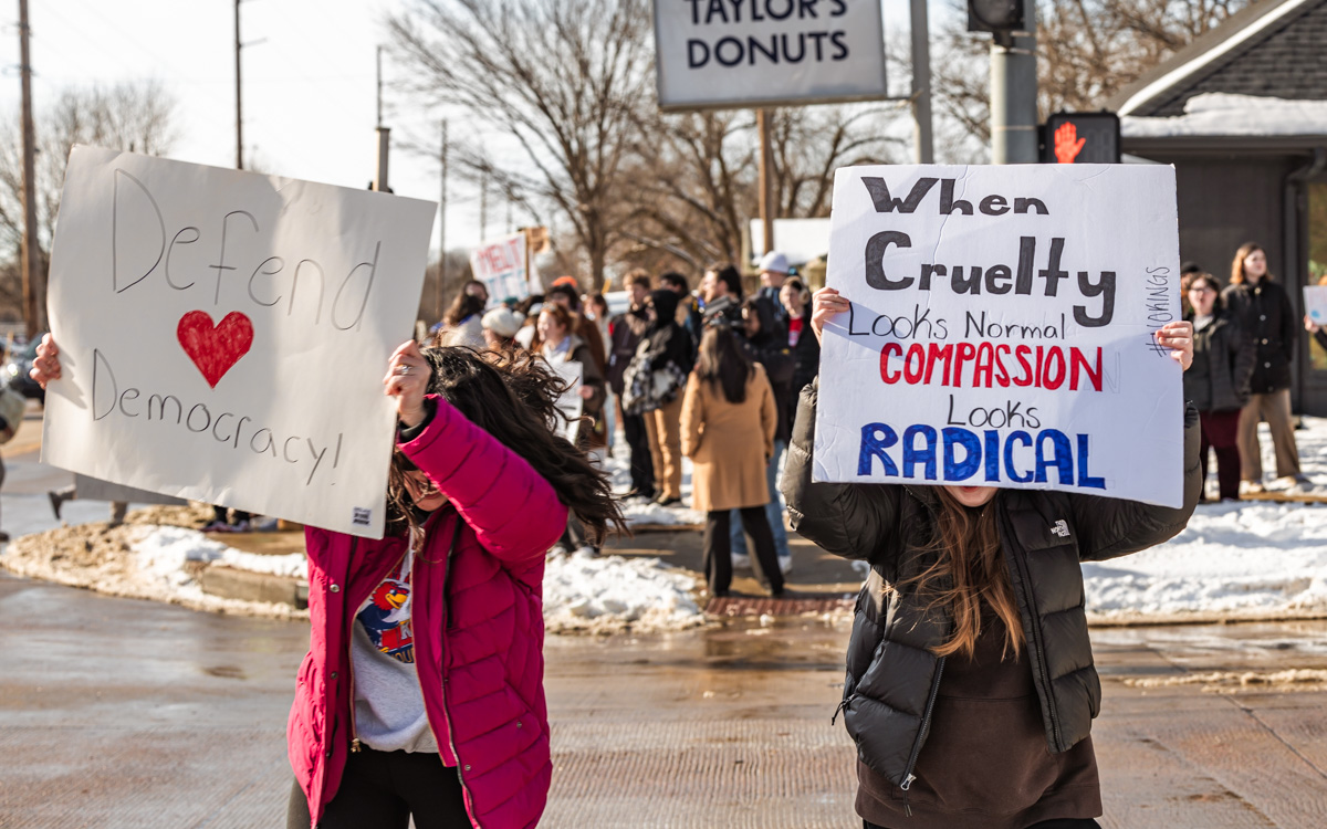 Kansas students to face punishment for protests after lawmakers override veto