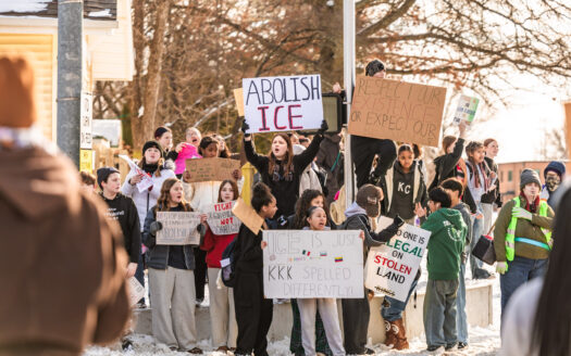 Lawrence, Free State high school students hold walkouts to protest ICE