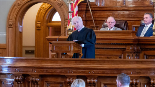 Kansas Supreme Court chief justice pleads for investments in specialty courts, rural attorneys