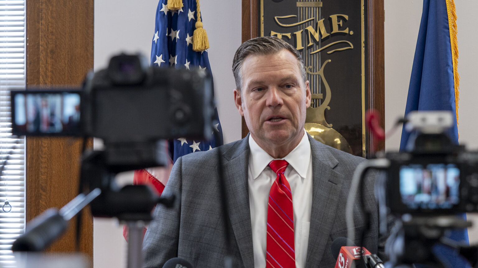 Kansas judge rebukes AG Kris Kobach in gender marker case, issues symbolic $1 fine