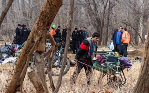 Camp sweep near I-70 in Lawrence leaves people asking where else they can go