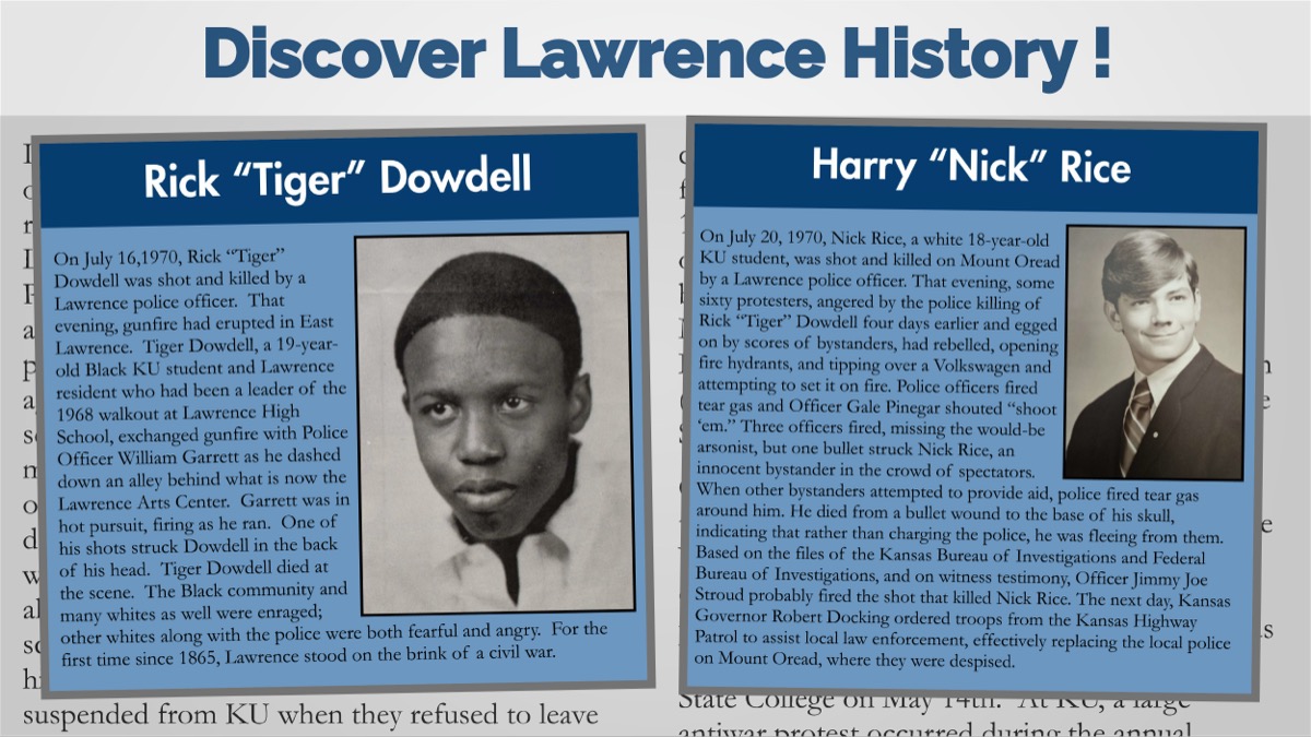 Lawrence city commissioners approve historic markers to honor teens killed by police in 1970