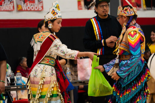 Lawrence High powwow highlights young dancers’ self-expression, provides community fellowship