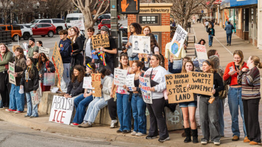 Lawrence high school students protest ICE detainments
