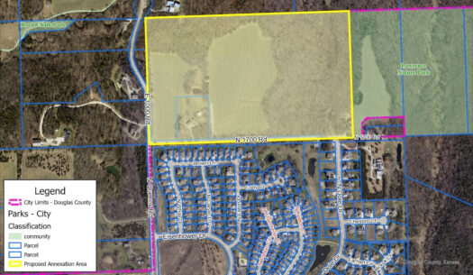 Planning commissioners recommend annexing 63 acres in northwestern Lawrence