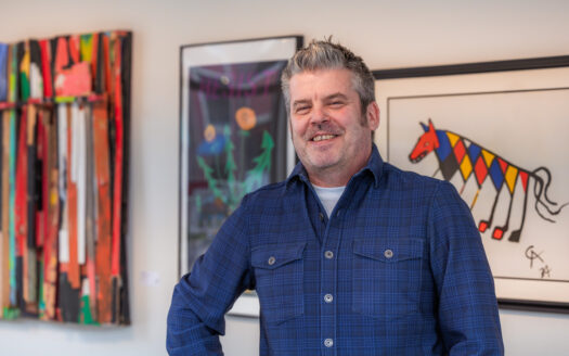 Ben Ahlvers wants the Lawrence Arts Center to be flexible, not fragile