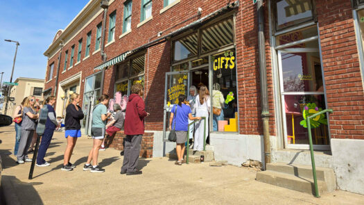 Customers bid farewell to plant store, candy shop in downtown Lawrence