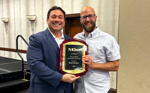 KU debate coach named Coach of the Year at national tournament