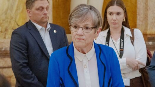 Kansas governor dangles plan for property tax relief, accuses Republicans of ‘lip service’