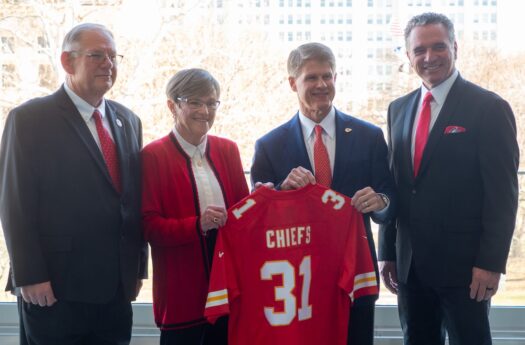 Kansas governor signs sports authority bill to guide Kansas City Chiefs’ developments