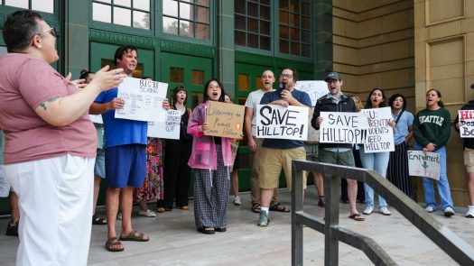 Hilltop Child Development Center parents rally, push KU for changes and answers