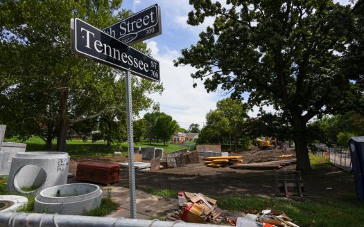 City soon to reopen 9th Street to traffic, plans to reconstruct Watson Park basketball court