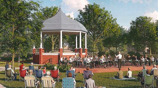 Lawrence City Band seeks to build stage near South Park gazebo