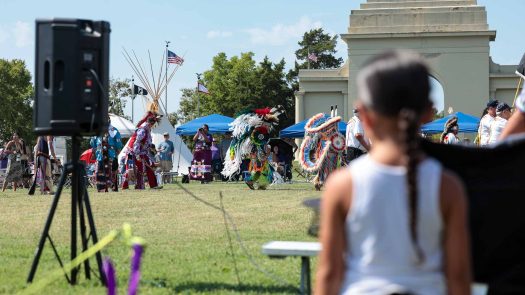 Former Haskell students share memories and advice while gathered for stadium, arch centennial