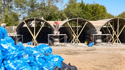 A Douglas County resident is building the first off-grid, tornado-resistant Earthship