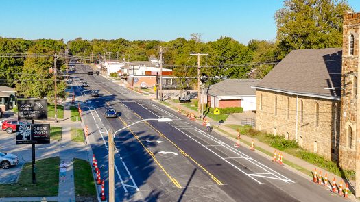 Ninth Street work continues, Google Fiber installation underway and more Lawrence traffic updates