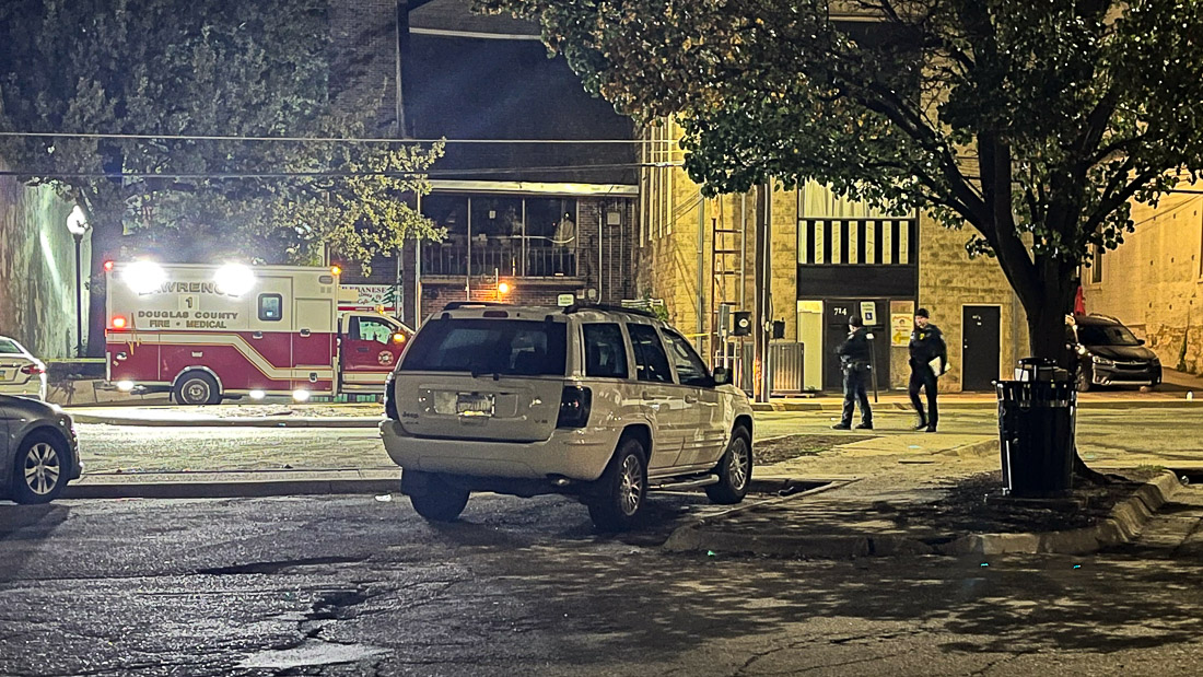 Man charged with second-degree murder in downtown Lawrence homicide