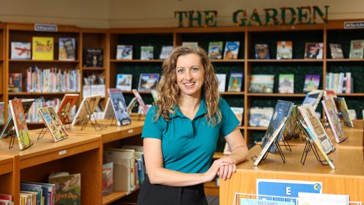 Sunflower Elementary librarian recognized with statewide award